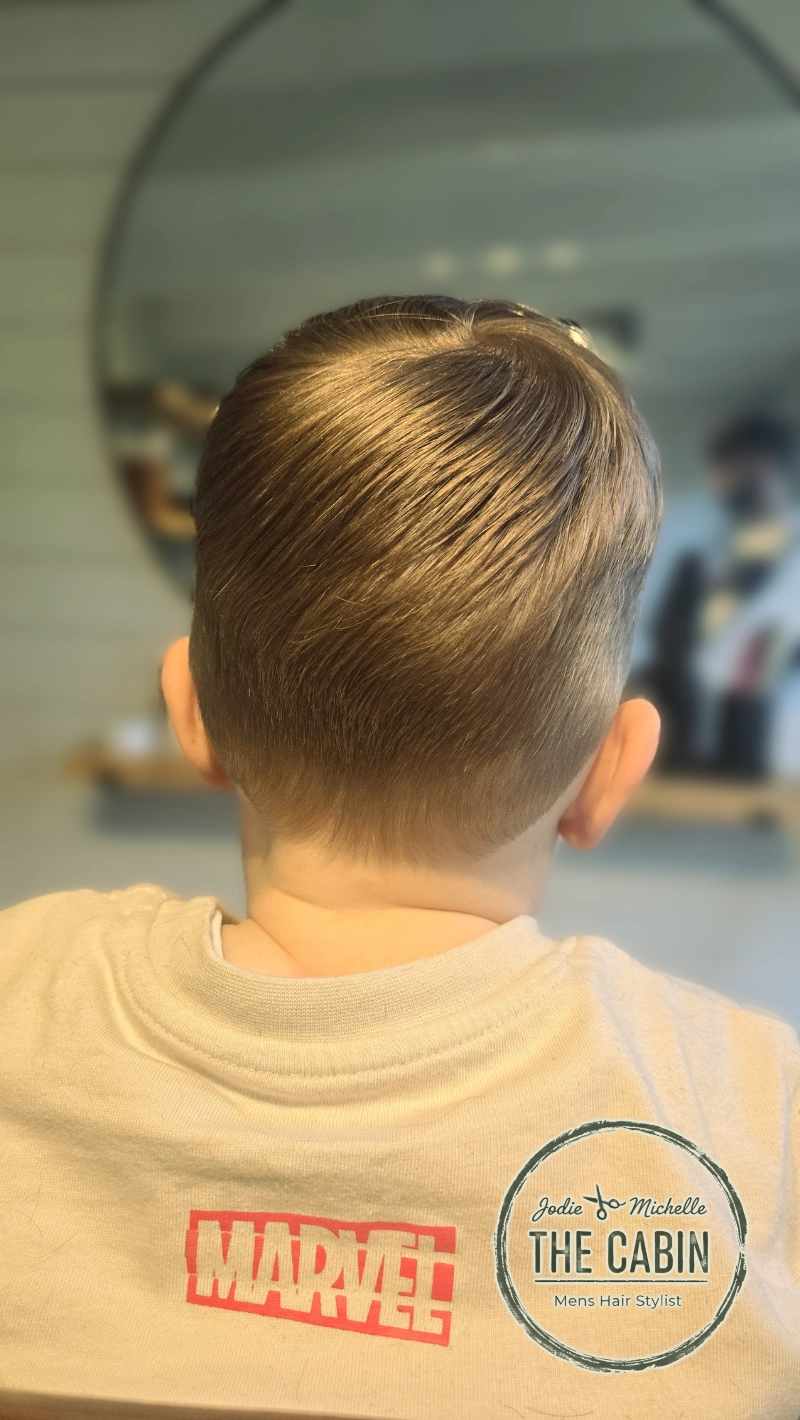 Long men's haircut styling Daventry